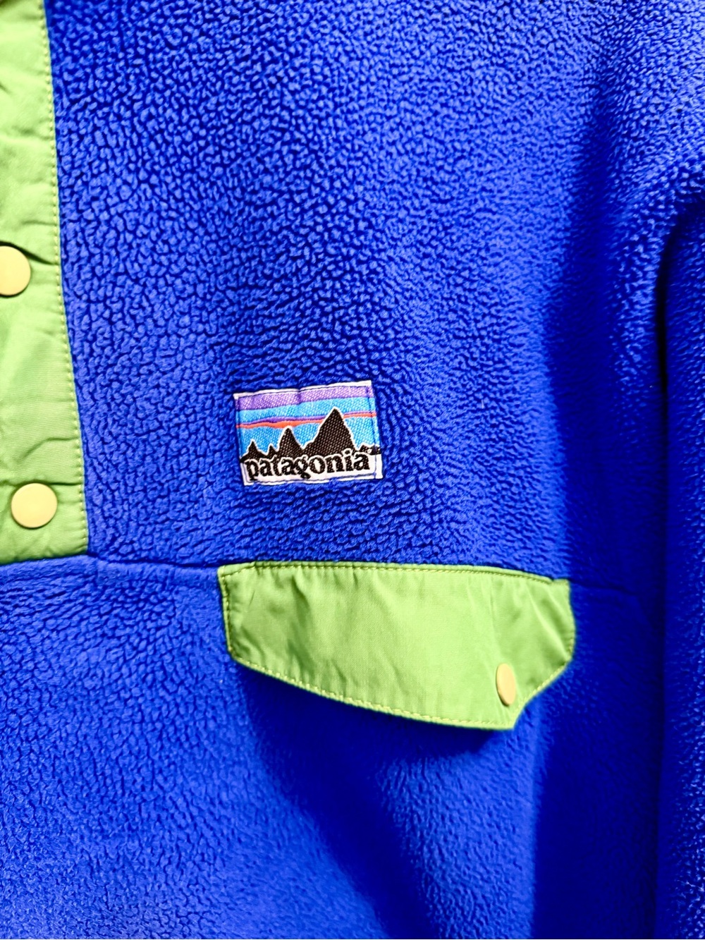 RARE! POST JUNK '08 PATAGONIA x URBAN OUTFITTERS Synchilla Snap-T, Large, 11410 - Picture 3 of 9